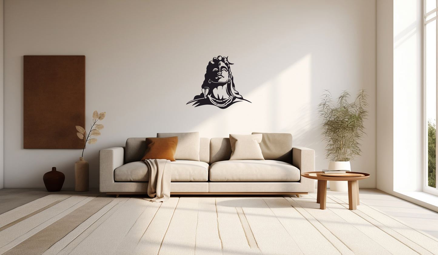 Sacred Lord Shiva Wall Art large wall art