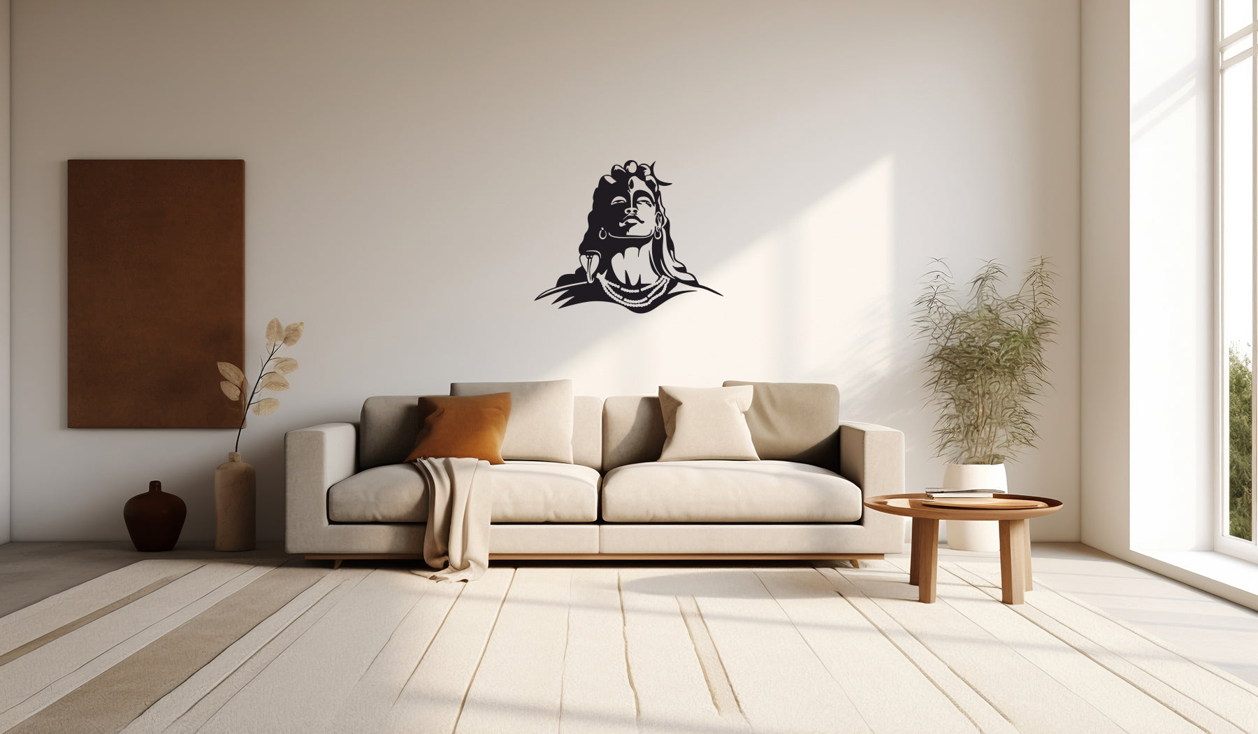 Sacred Lord Shiva Wall Art large wall art